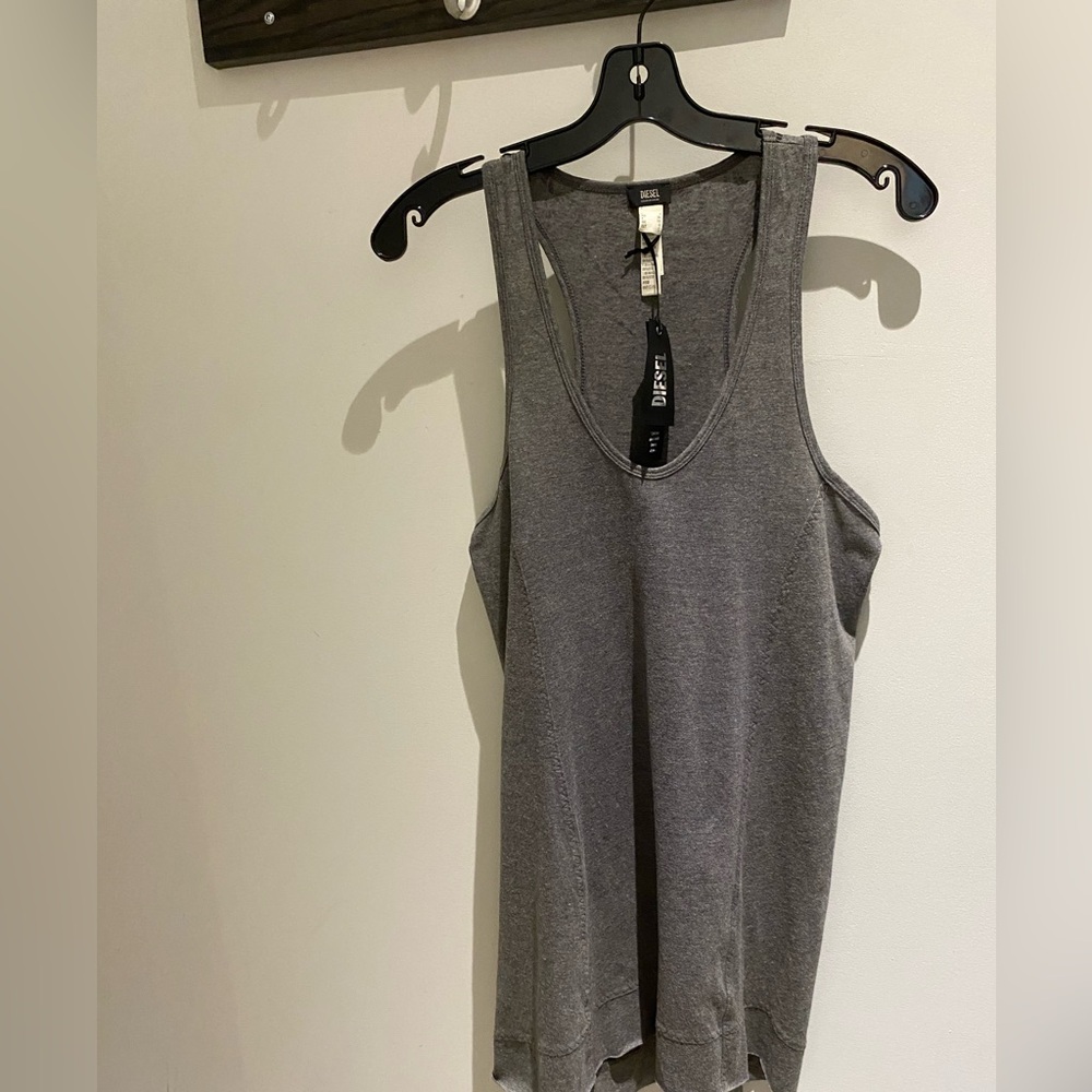 Diesel Gray Tank Top